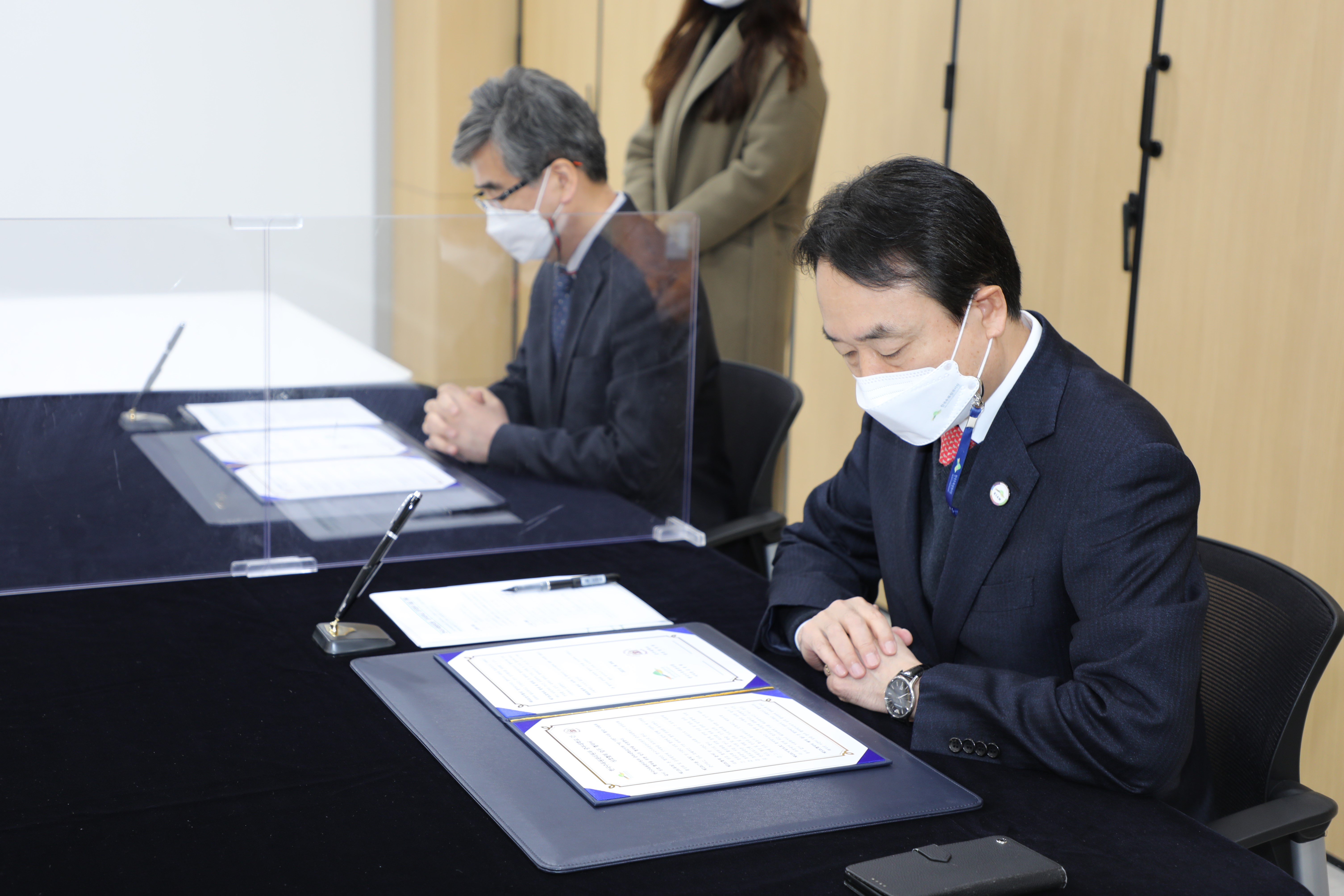 ['21.1.26] 한국수목원관리원-중부대학교 업무협약 체결